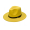 Felt Hat - Yellow