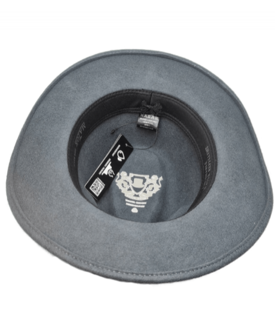 Wool Felt Hat - Dark Grey