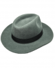 Wool Felt Hat - Dark Grey