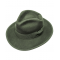 Wool Felt Hat - Olive Green