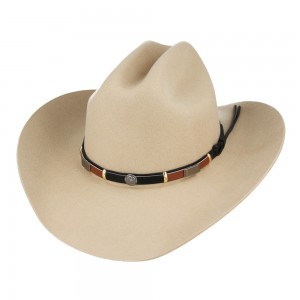 Wool Felt Western Tan Hat