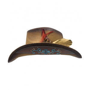 Straw Western Feather