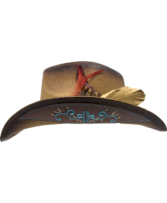 Straw Western Feather