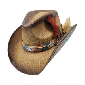 Straw Western Feather