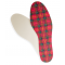 Insoles Tartan Latex Foam