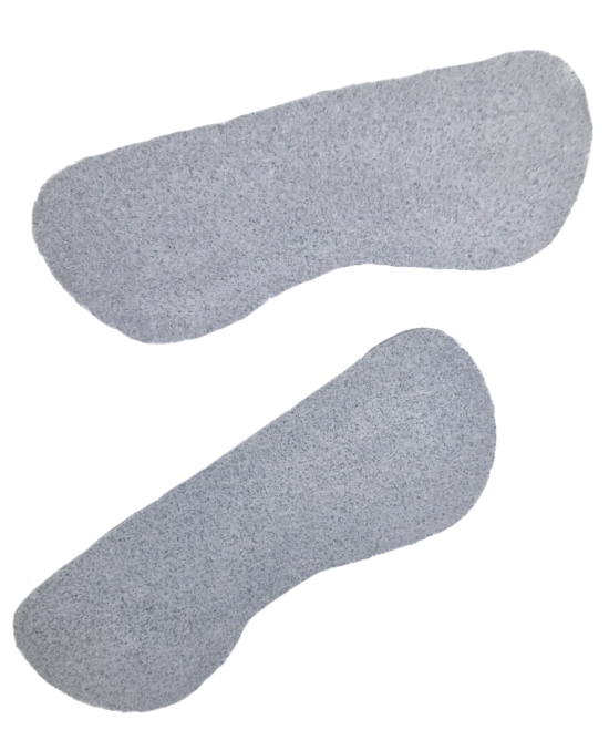 Anti-Slip Suede Leather Heel Grip