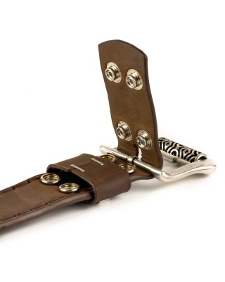 Mayura 338 Bovine Belt Brown Crazy Old Sadale