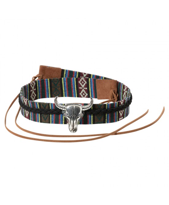 Stars & Stripes - Hat Band - HB - 48 - Aztec Steer Stars & Stripes - Hat Band - HB - 48 - Aztec Steer