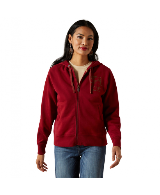 Ariat - Stitched Full Zip Hoodie