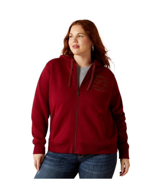 Ariat - Stitched Full Zip Hoodie
