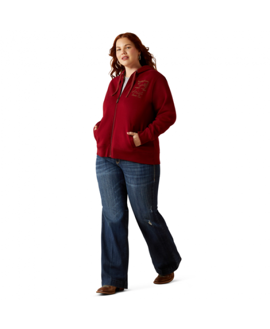 Ariat - Stitched Full Zip Hoodie