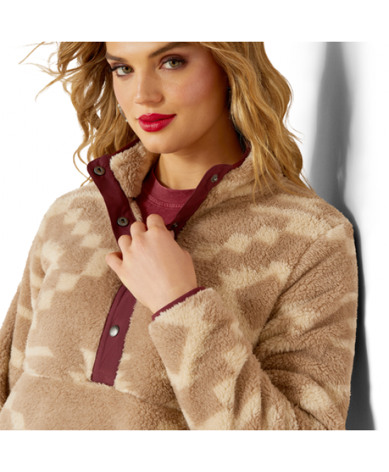 Ariat - Berber Snap Front Sweatshirt Jumper