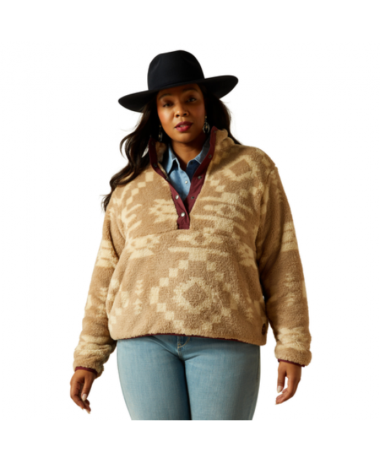 Ariat - Berber Snap Front Sweatshirt Jumper