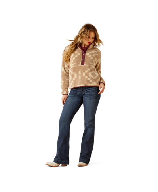 Ariat - Berber Snap Front Sweatshirt Jumper