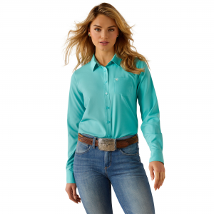 Ariat - Kirby Turquoise Pro Team Western Shirt Ariat - Kirby Turquoise Pro Team Western Shirt