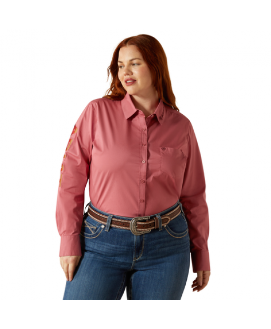 Ariat - Team Kirby Stretch Shirt Mauvewood