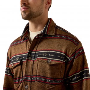 Ariat - Caldwell Toffee Serape Printed Shirt Jacket