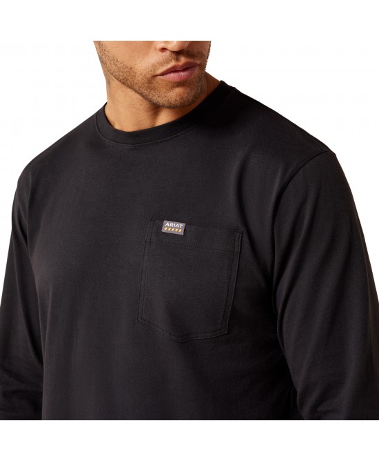Ariat - Rebar Cotton Strong Eagle Skull Long Sleeve Shirt Ariat - Rebar Cotton Strong Eagle Skull Long Sleeve Shirt