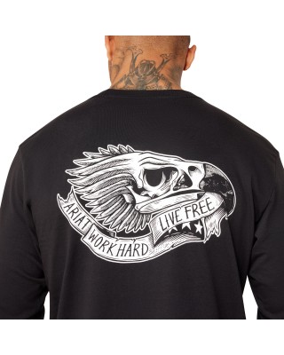 Ariat - Rebar Cotton Strong Eagle Skull Long Sleeve Shirt
