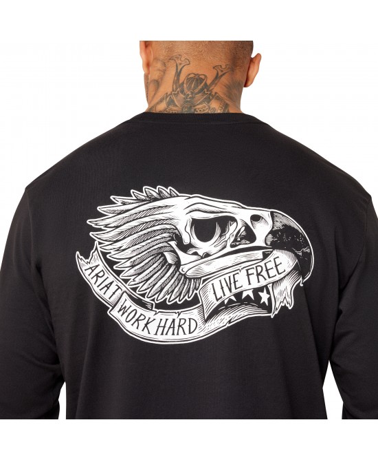 Ariat - Rebar Cotton Strong Eagle Skull Long Sleeve Shirt Ariat - Rebar Cotton Strong Eagle Skull Long Sleeve Shirt