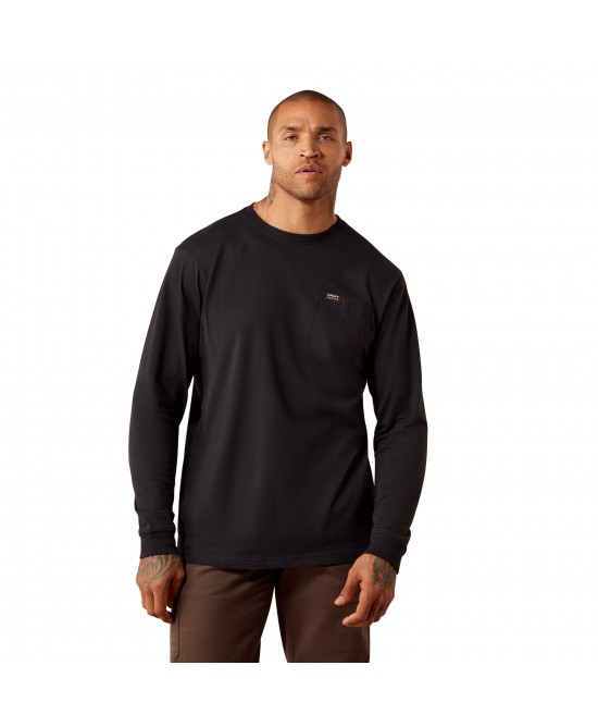 Ariat - Rebar Cotton Strong Eagle Skull Long Sleeve Shirt Ariat - Rebar Cotton Strong Eagle Skull Long Sleeve Shirt