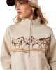 Ariat - Running Wild 1/2 Zip Sweatshirt Ariat - Running Wild 1/2 Zip Sweatshirt