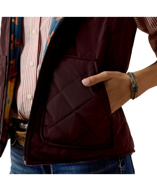 Ariat - Dilon 2.0 Reversible Insulated Gilet Aztec Ariat - Dilon 2.0 Reversible Insulated Gilet Aztec