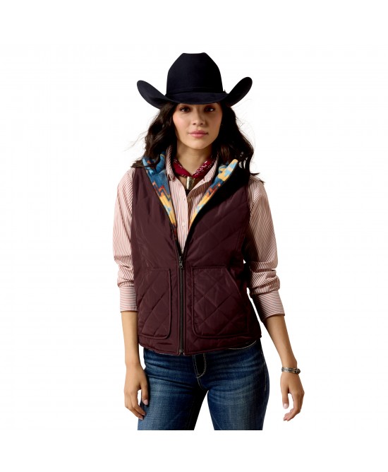 Ariat - Dilon 2.0 Reversible Insulated Gilet Aztec Ariat - Dilon 2.0 Reversible Insulated Gilet Aztec