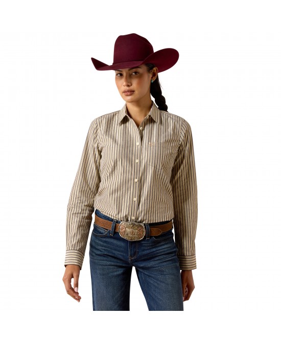 Ariat - Kirby Stretch Western Shirt Gold Plum Ariat - Kirby Stretch Western Shirt Gold Plum