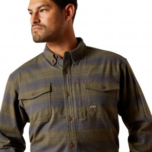 Ariat - Rebar Flannel DuraStretch Work Shirt