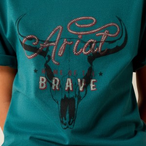 Ariat - Children's Cattle Skull Freedom T-Shirt