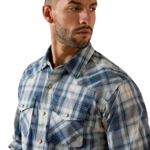 Ariat - Retro Heathcliff Fitted Western Snap Shirt