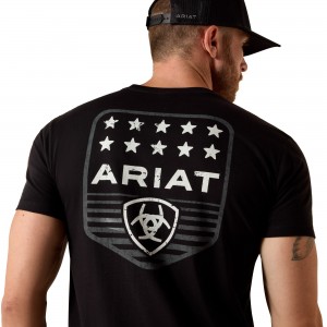 Ariat - Stripe Patriotic Badge T-Shirt