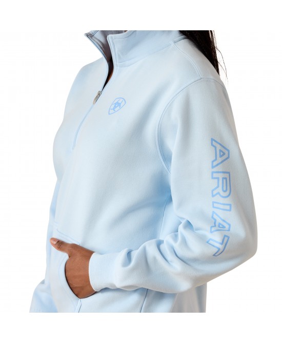 Ariat - Logo 1/2 Zip Sweatshirt Jumper
