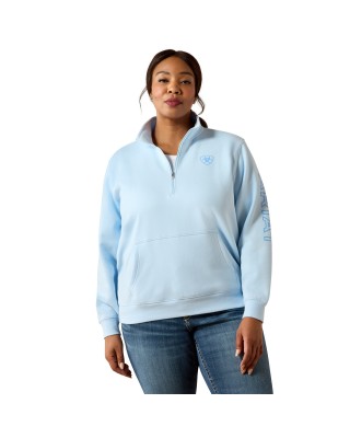 Ariat - Logo 1/2 Zip Sweatshirt