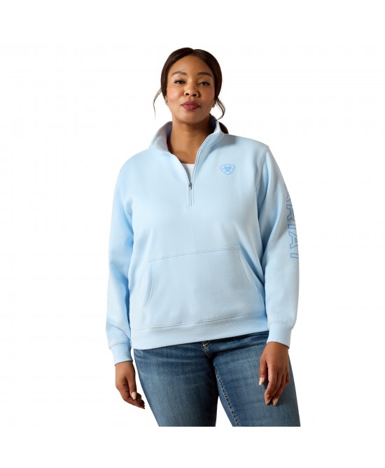 Ariat - Logo 1/2 Zip Sweatshirt Jumper
