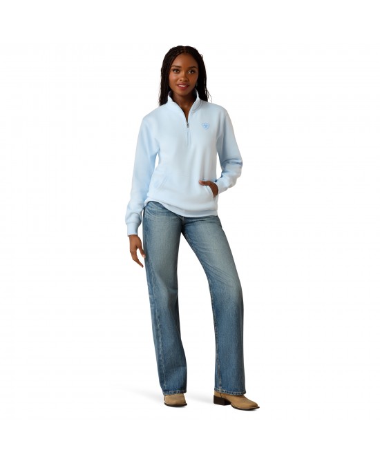 Ariat - Logo 1/2 Zip Sweatshirt Jumper