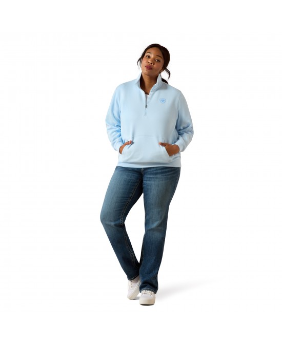 Ariat - Logo 1/2 Zip Sweatshirt Jumper