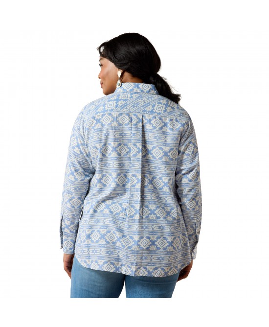 Ariat - Billie Jean Ashleigh Blue Crystal Southwest Shirt