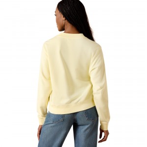 Ariat - Essential Crew Sweatshirt Yellow