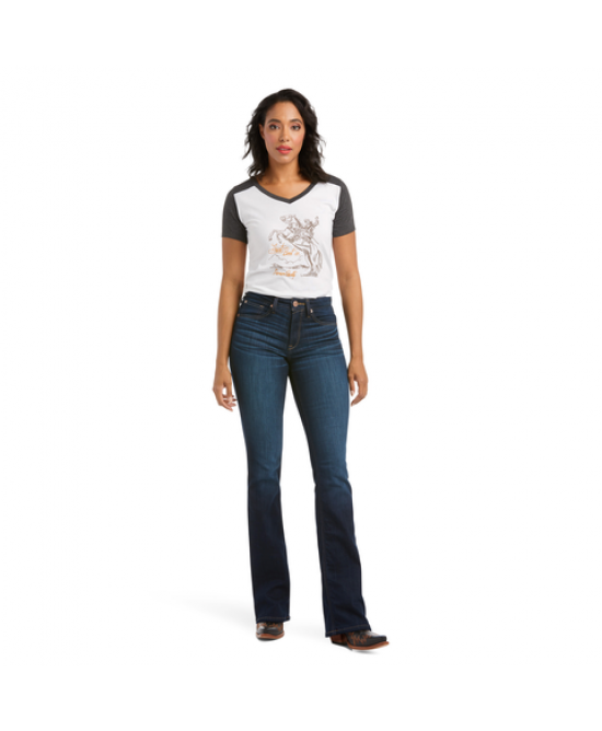 Ariat - R.E.A.L. High Rise Ballary Boot Cut Jean
