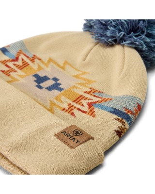 Ariat - Serape Beanie Beige