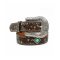 Leather Belt - Ariat Fancy Tooled Overlay Belt