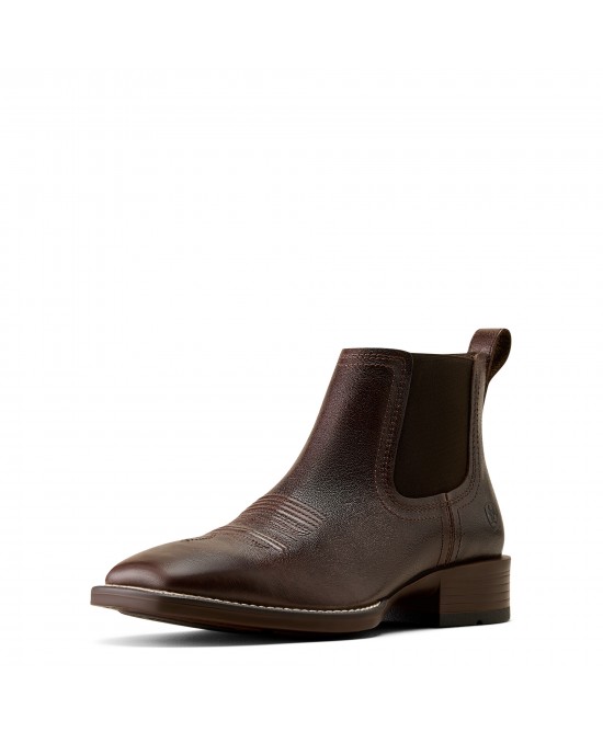 Ariat - Booker Chelsea Wide Square Toe Western Boot Ariat - Booker Chelsea Wide Square Toe Western Boot
