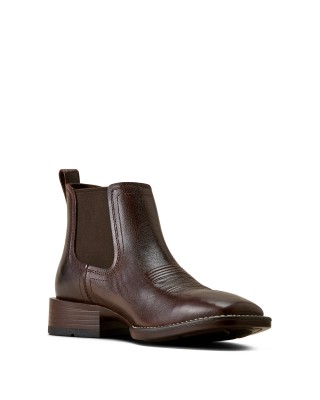 Ariat - Booker Chelsea Wide Square Toe Western Boot