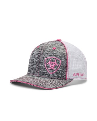 Trucker Hat - Offset Shield Logo Cap