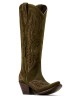 Ariat - Casanova Suede Green X Toe Western Boot