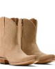 Ariat - Cate X Toe Taupe Suede Western Boot
