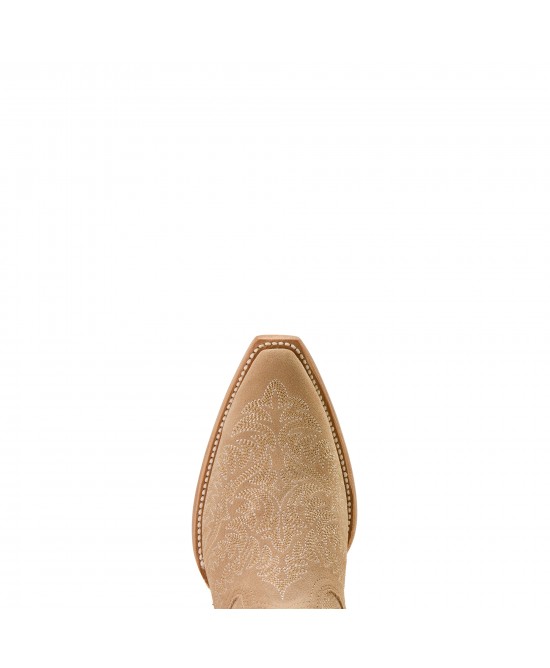 Ariat - Cate X Toe Taupe Suede Western Boot