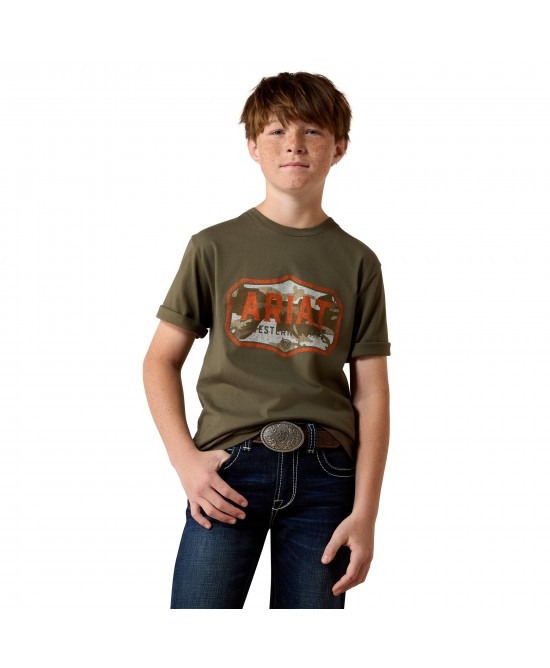 Ariat - Children's Wild Creek Camo T-Shirt Ariat - Children's Wild Creek Camo T-Shirt